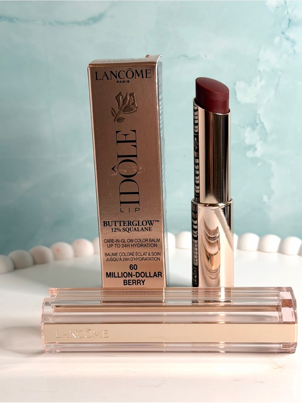 Lancôme L'Idôle Butterglow Lip Balm - Million-Dollar Berry (60)
